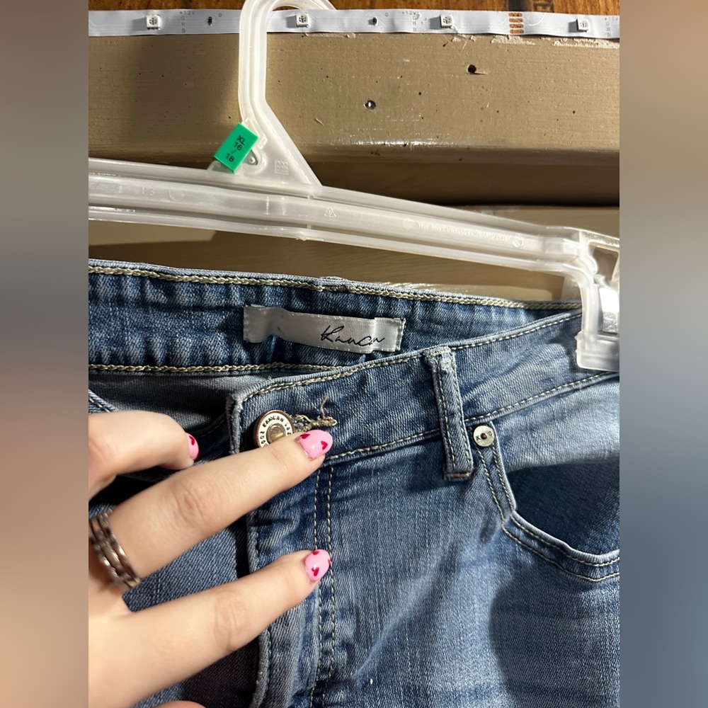 Low Rise Ripped Jeans - Picture 2 of 3